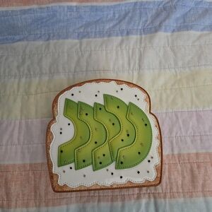 Dolls Kill Avocado Toast Crossbody Bag - Green and Brown